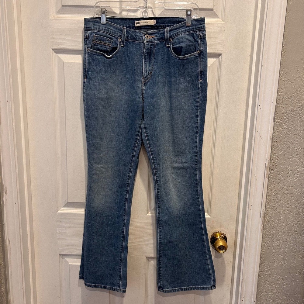 Levis 515‎ Bootcut Jeans Womens 10 Medium Wash Stretch Denim Workwear Western